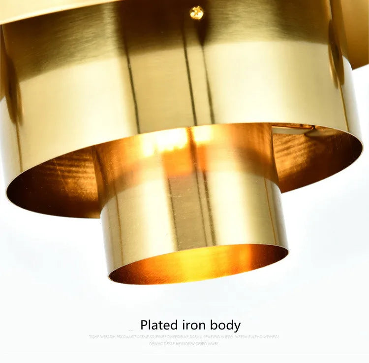 Nordic Metal Lampshade Art Deco Pendant Lamp