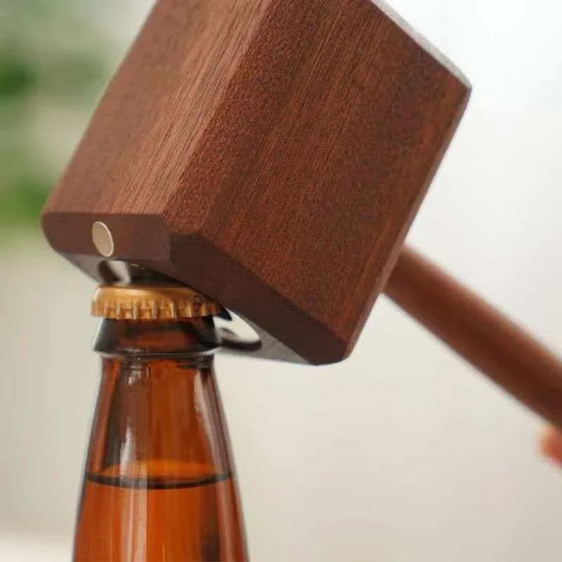 Thor's Hammer Magnetic Suspension Stainless Steel Bottle Opener