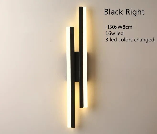 Copper Pipe Acrylic Shade LED Wall Sconce