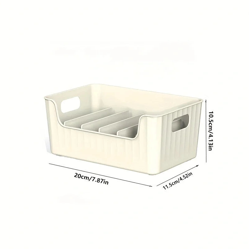 Transparent Multi Compartment Countertop Spice Rack
