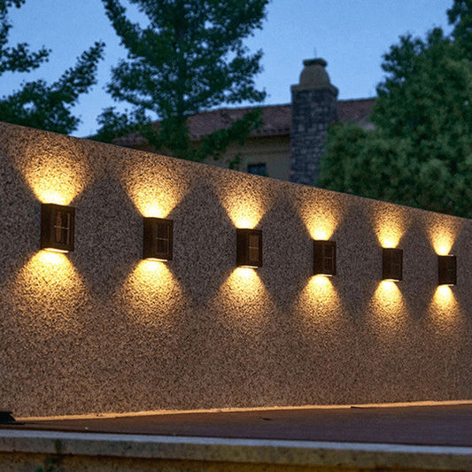 Wireless Solar Wall Lights – LED Solar Outdoor Lighting With Automatic Dusk Sensor